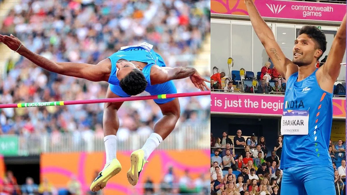 tejaswin shankar , india, common wealth games 2022, high jump, bronze medal