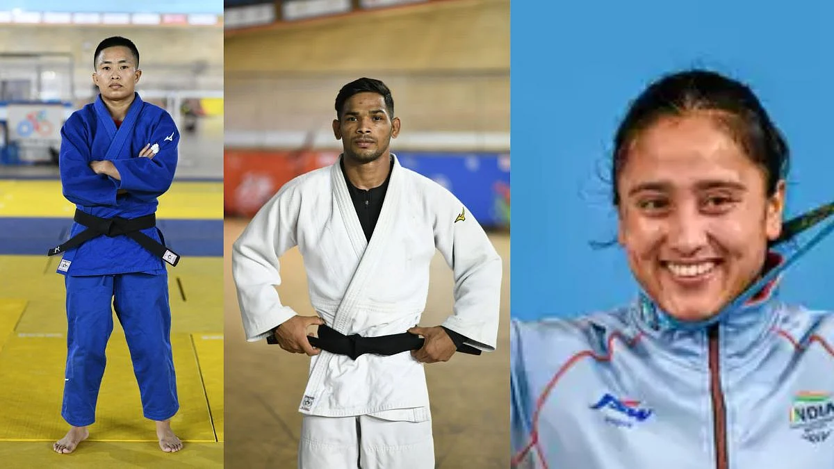 sushila devi likmabam, vijay kumar yadav, harjinder kaur, common wealth games 2022, judo, weightlifting, India at common wealth games 2022, barmingham