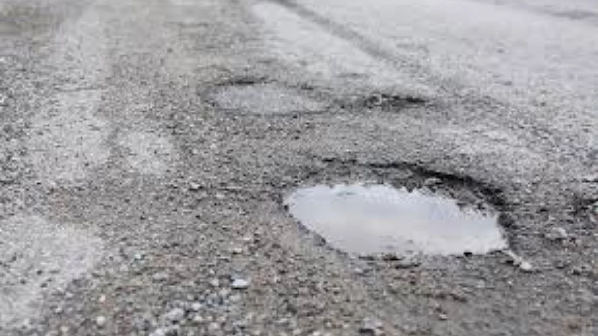 potholes, hingoli, ganesh mandal
