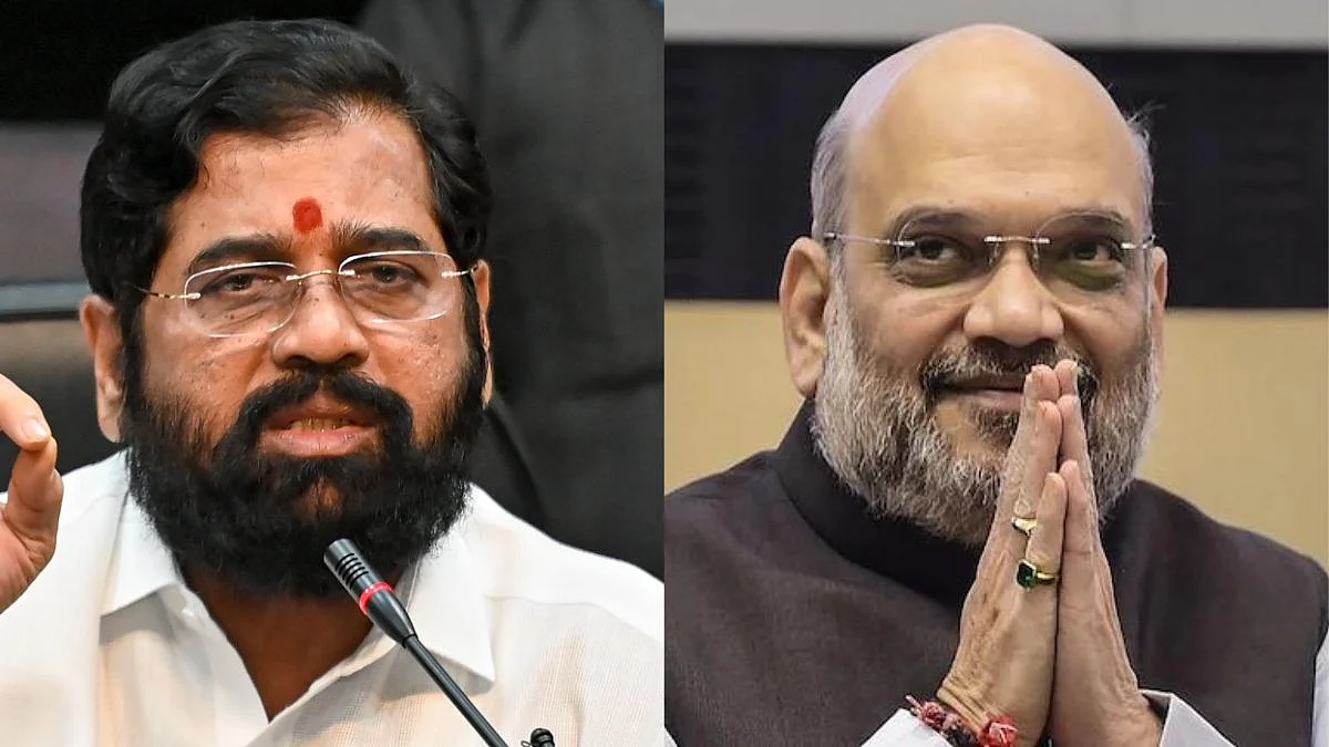 Eknath Shinde, Amit Shaha