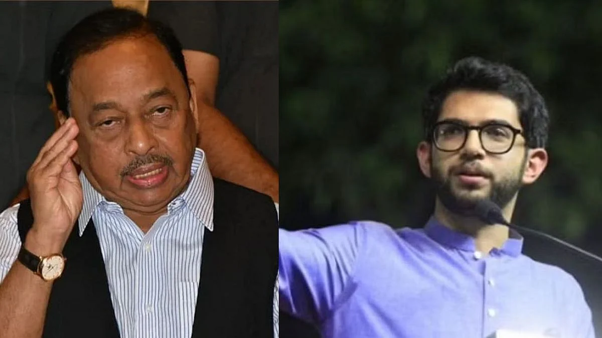 Narayan Rane and Aaditya Thackeray