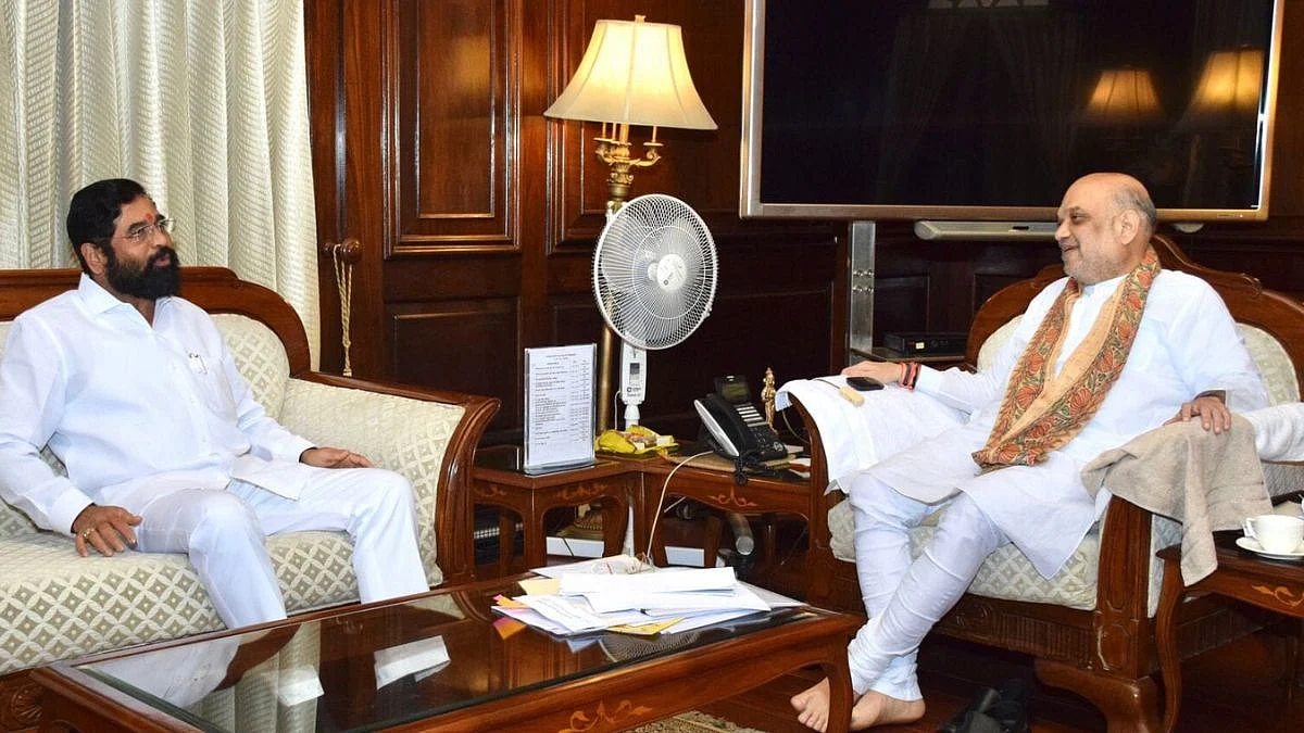 CM Eknath Shinde Meets Amit Shah