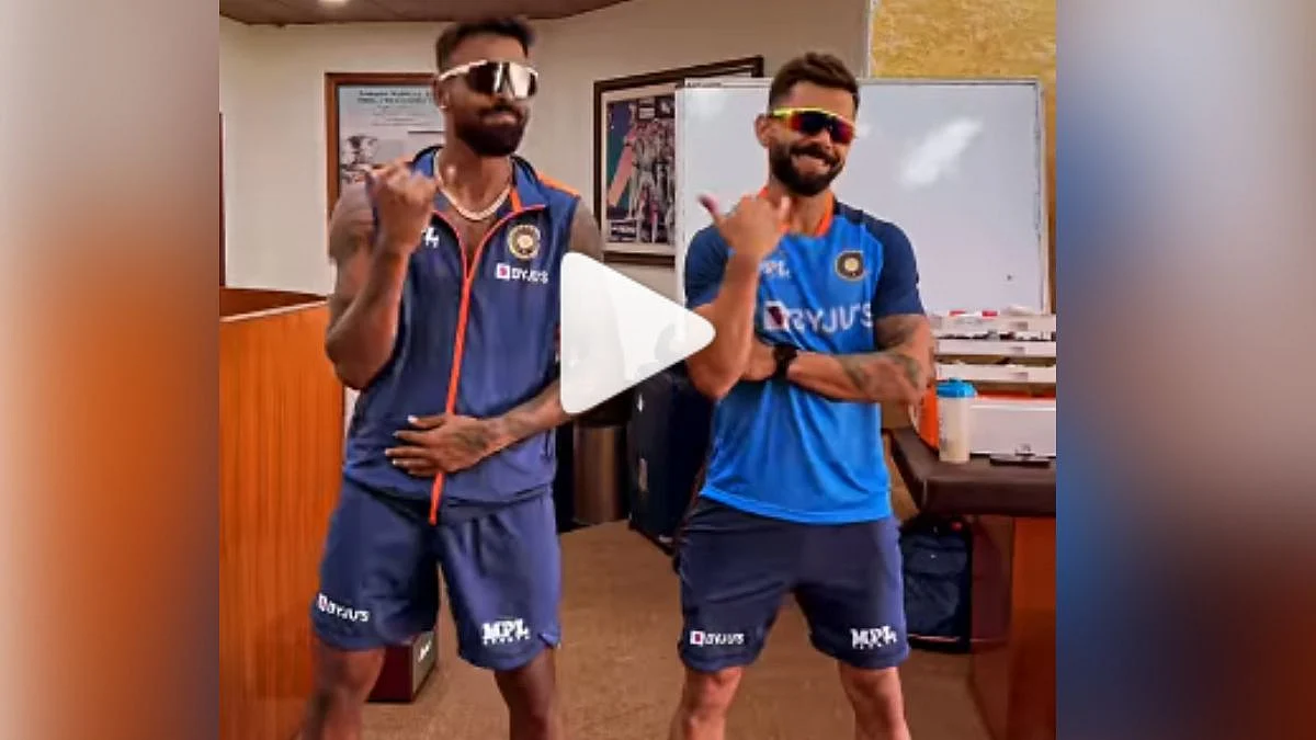 Virat Kohli Hardik Pandya Dance Video
