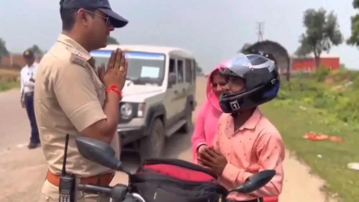 Traffic Police Viral Video