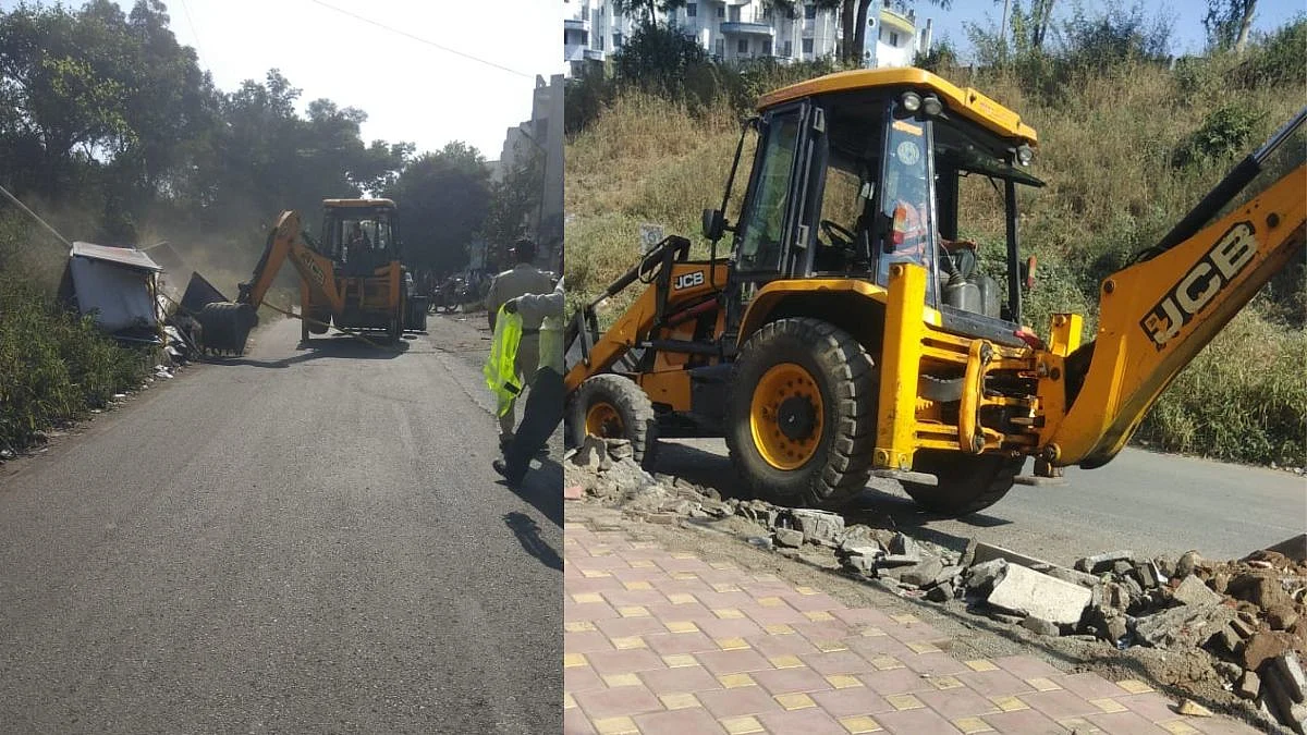 Navale Bridge Encroachment