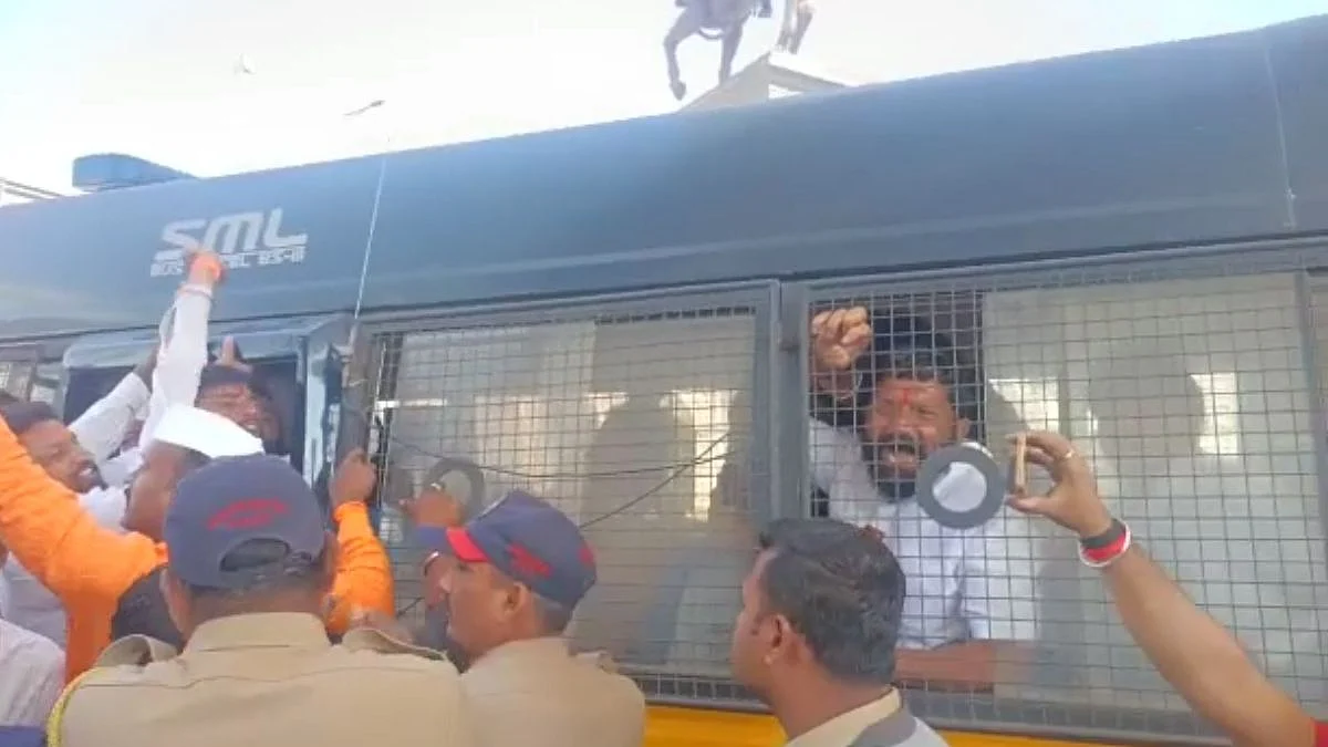 Maratha Kranti Morcha Protest