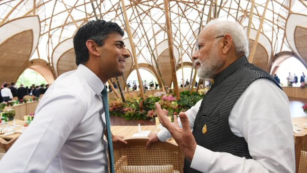 PM Modi - Rishi Sunak / Twitter @narendramodi