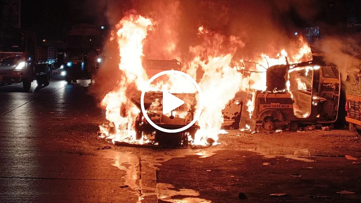 Burning Rickshaw Video