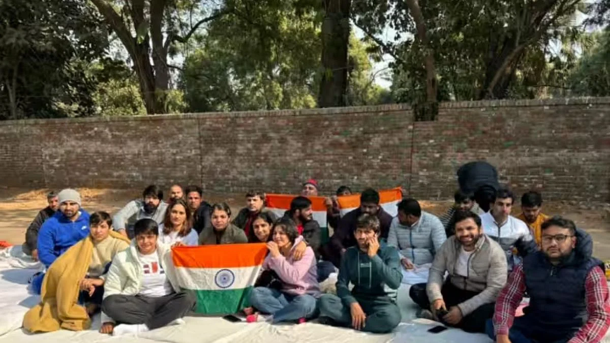 Sakshi Malik, bajrang punia, jantar mantar