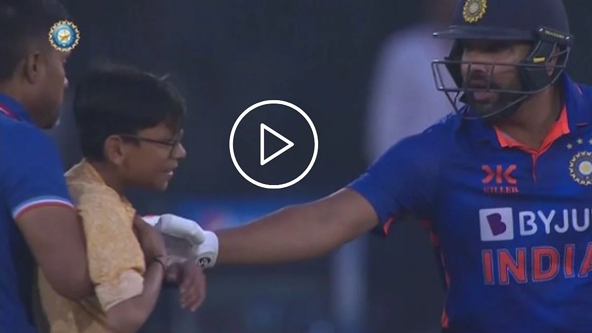 Rohit Sharma Fan Viral Video