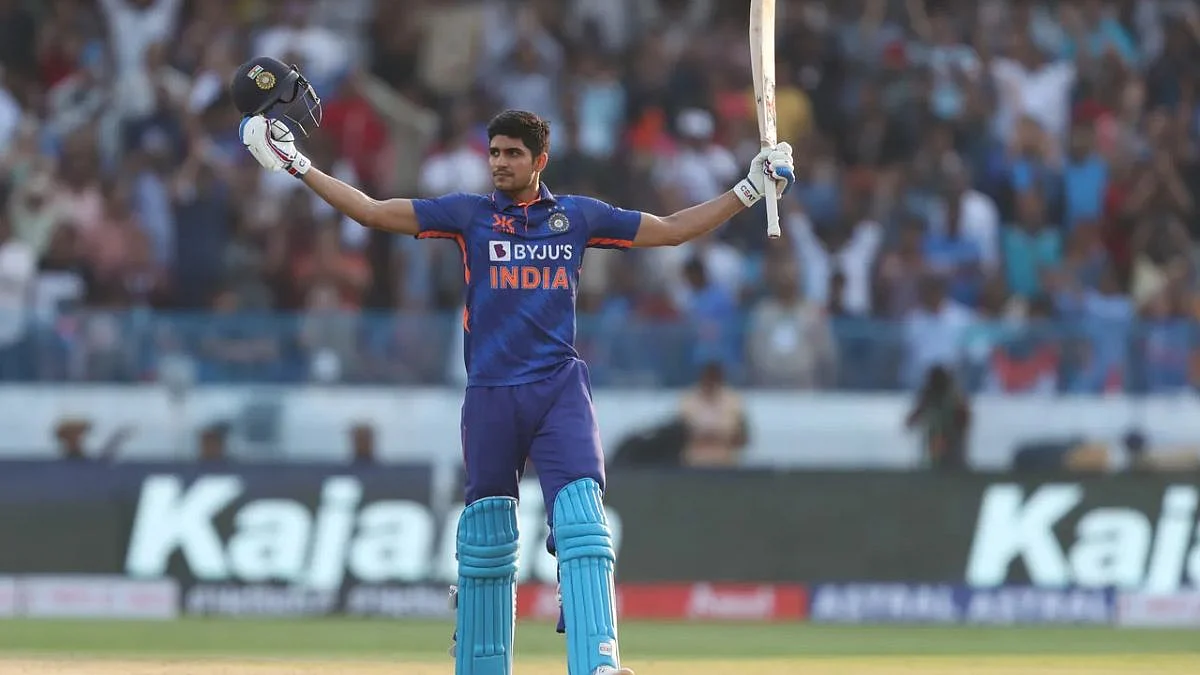 Shubhman Gill Scored 200 vs New Zealand