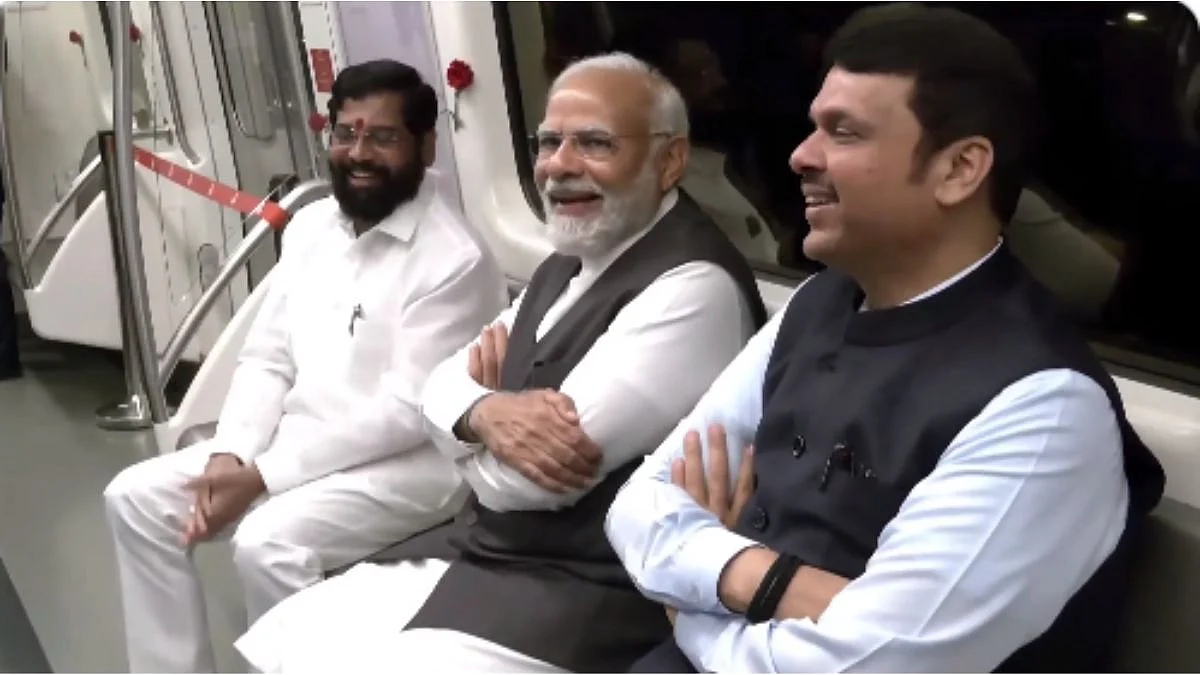 CM Eknath Shinde, PM Narendra Modi Devendra Fadnavis