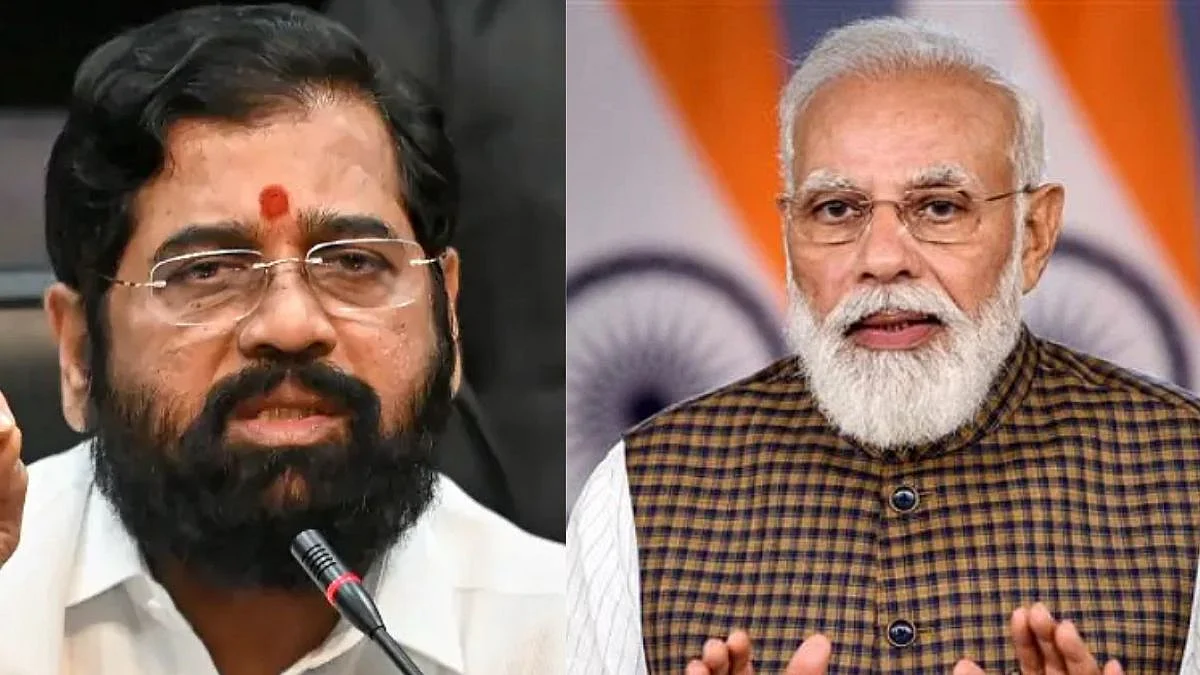 Eknath Shinde, Narendra Modi