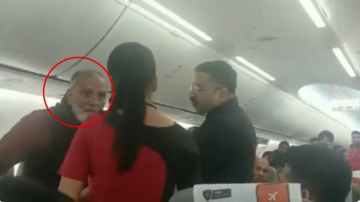 SpiceJet Flight Viral Video
