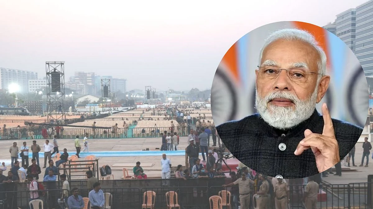 PM Narendra Modi in Mumbai