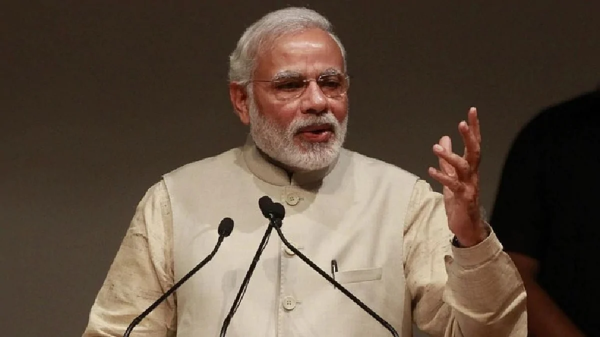 नरेंद्र मोदींनी शिवसेनेला लगावला जोरदार टोला...