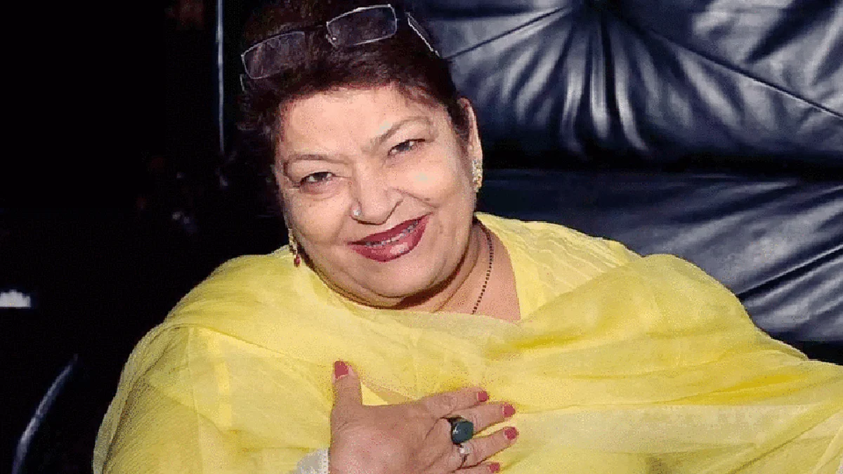 प्रसिध्द कोरिओग्राफर सरोज खान यांचं निधन