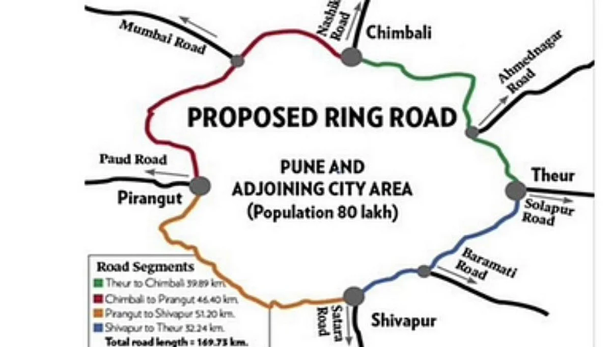 रिंगरोड गावाच्या सीमेवरुन नेण्याची पूर्ण हवेलीतल्या शेतकऱ्यांची मागणी