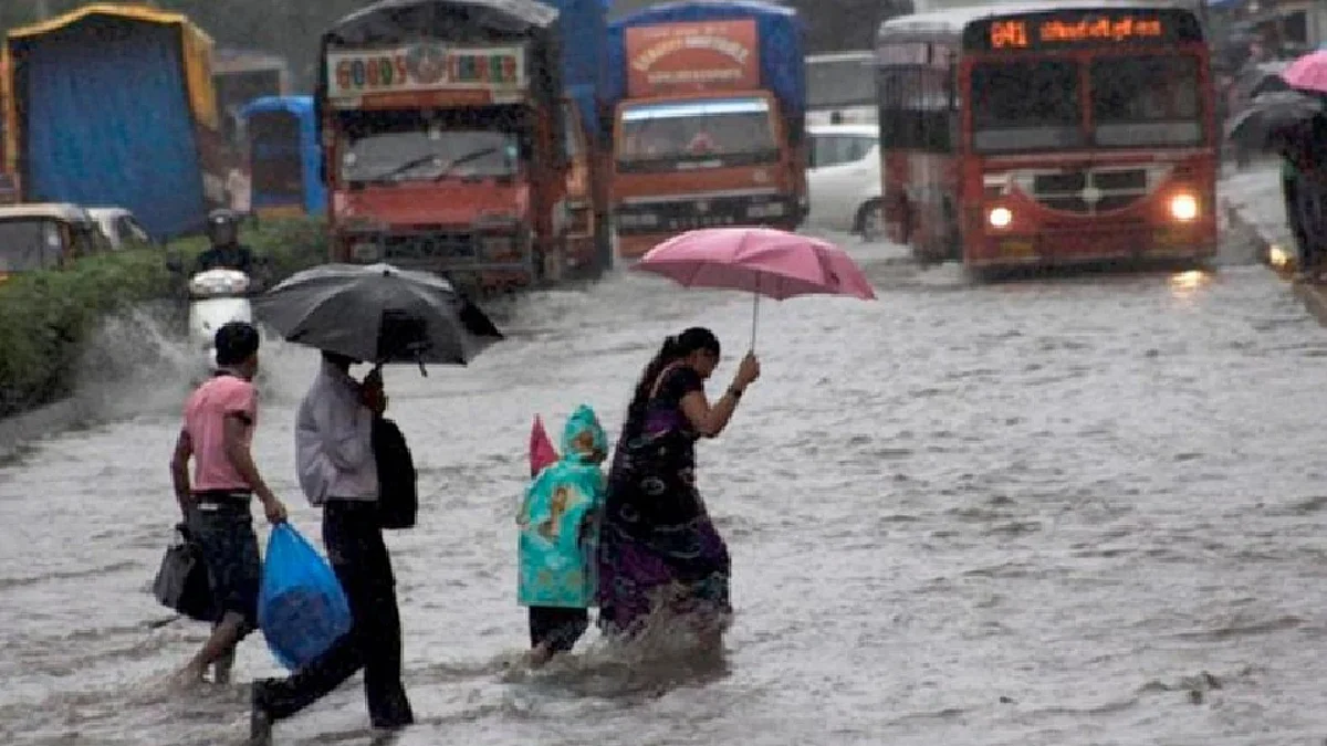 नवी मुंबईत दहा वर्षांतील सर्वाधिक पावसाची नोंद