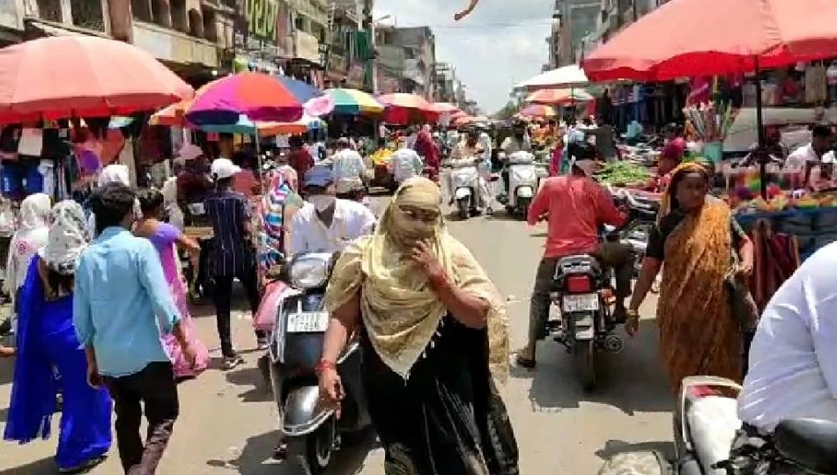 अनलॉक होताच बाजारात उसळली नागरिकांची गर्दी