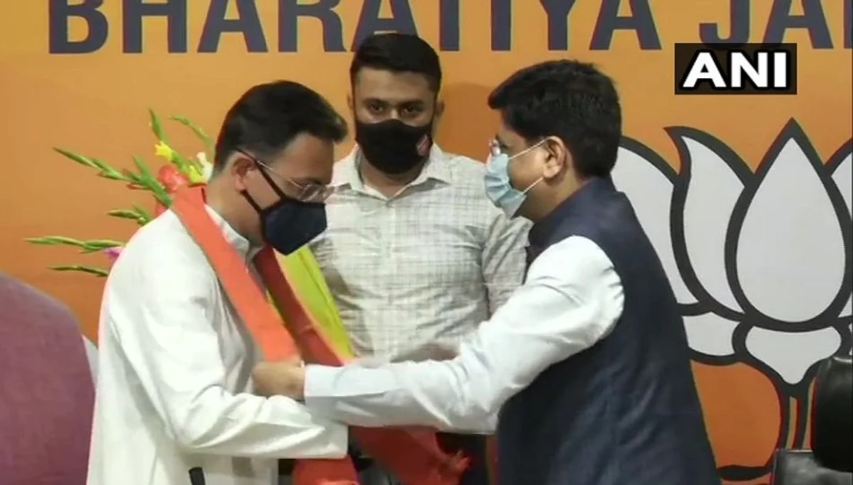 Breaking काँग्रेसचे माजी मंत्री जितिन प्रसाद भाजपमध्ये