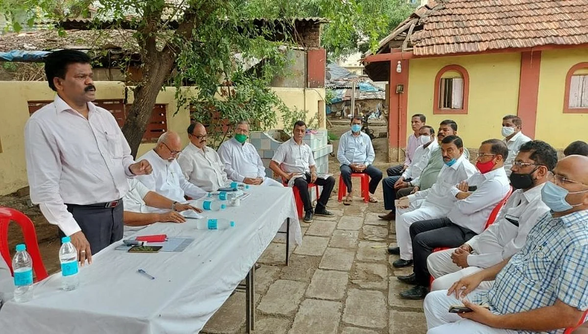 नवी मुंबई आंतरराष्ट्रीय विमानतळाला लोकनेते दि.बा.पाटील यांचे नाव देण्यासाठी भूमिपुत्र एकवटले