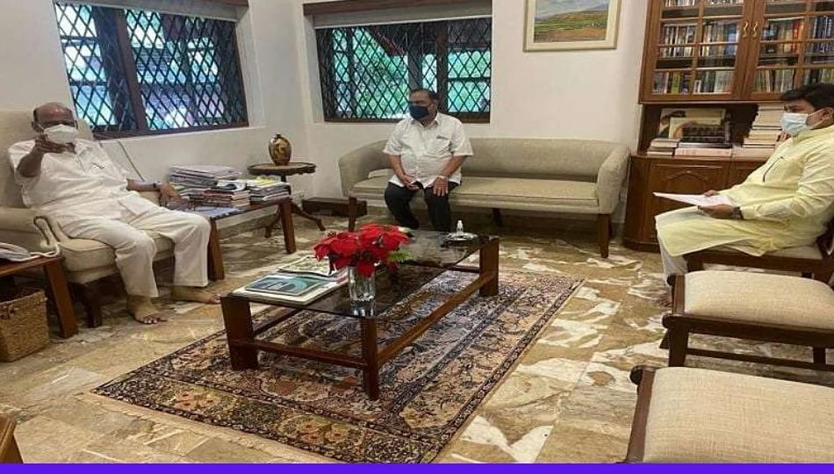 एकनाथ खडसे शरद पवारांच्या भेटीला... ( पहा व्हिडिओ )