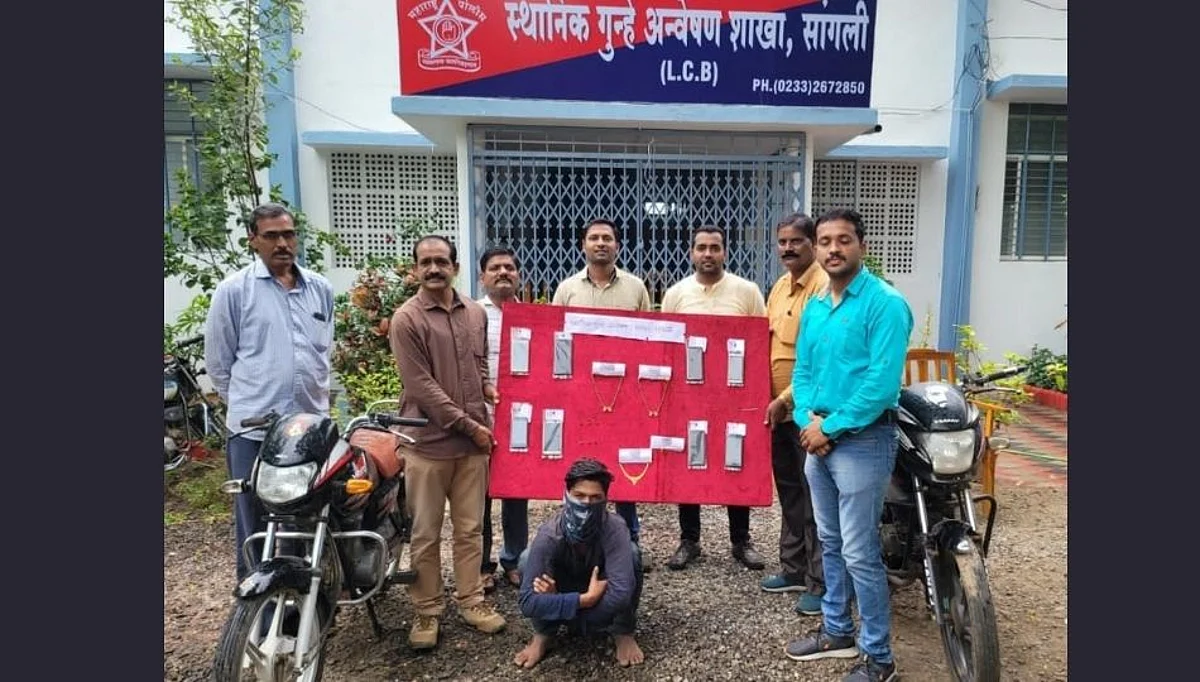 अट्टल चोरट्यास अटक, तब्बल लाखोंचा मुद्देमाल जप्त..