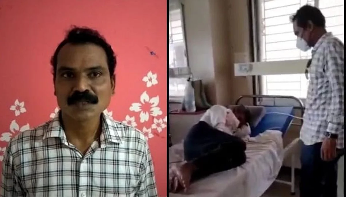 कोरोना रुग्णाच्या मदतीला धावून मनोबल वाढविणाऱ्या राजेशवर कौतुकाची थाप...