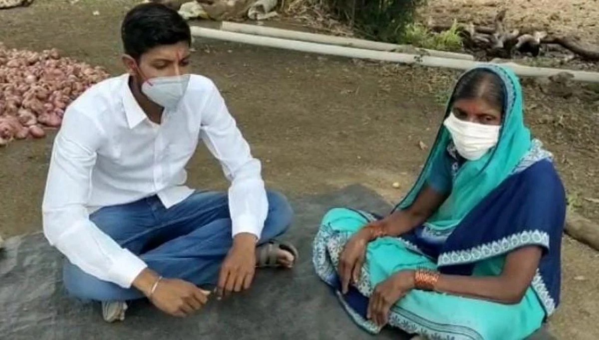 एच आर सिटी स्कोर २१ ! तरी प्रबळ इच्छाशक्तीच्या जोरावर आजीची कोरोनावर मात