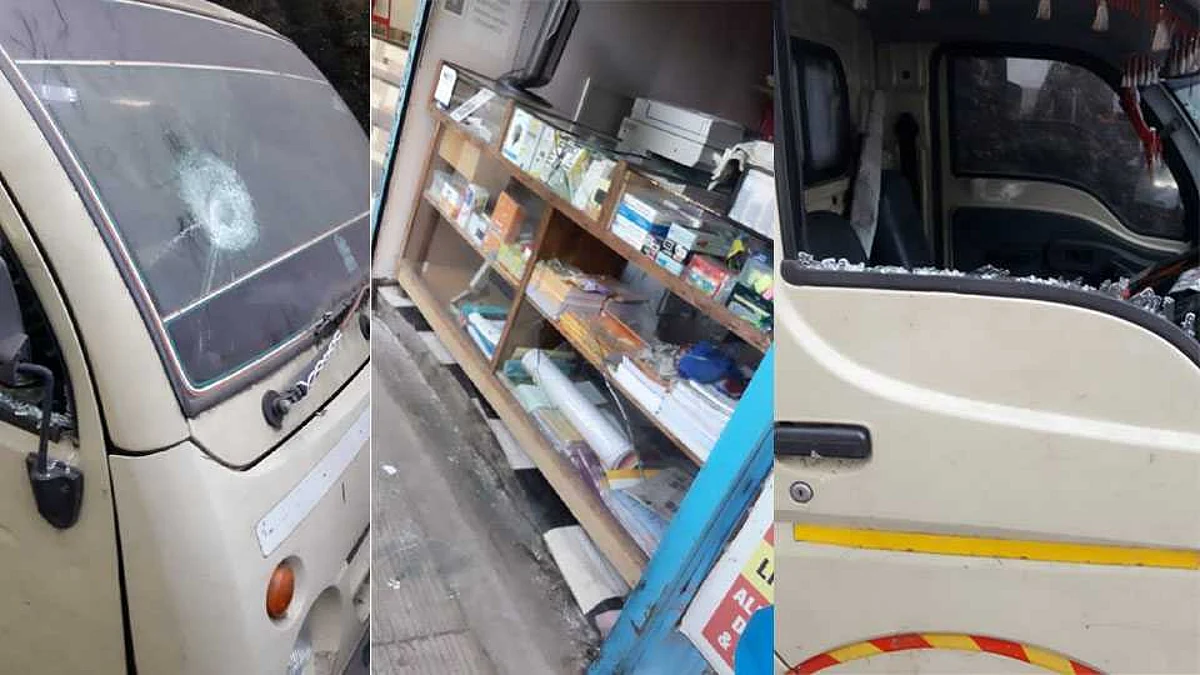 पार्किंग न करु दिल्याने पुण्यात वाहानांची तोडफोड