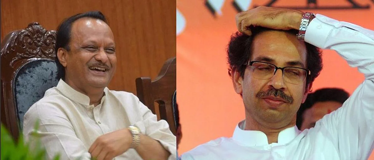 जेव्हा अजितदादा मुख्यमंत्री उद्धव ठाकरेंना सांभाळून घेतात...