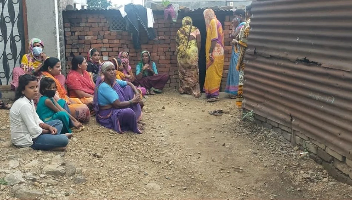 गळा आवळून सुनेने केला सासूचा खून