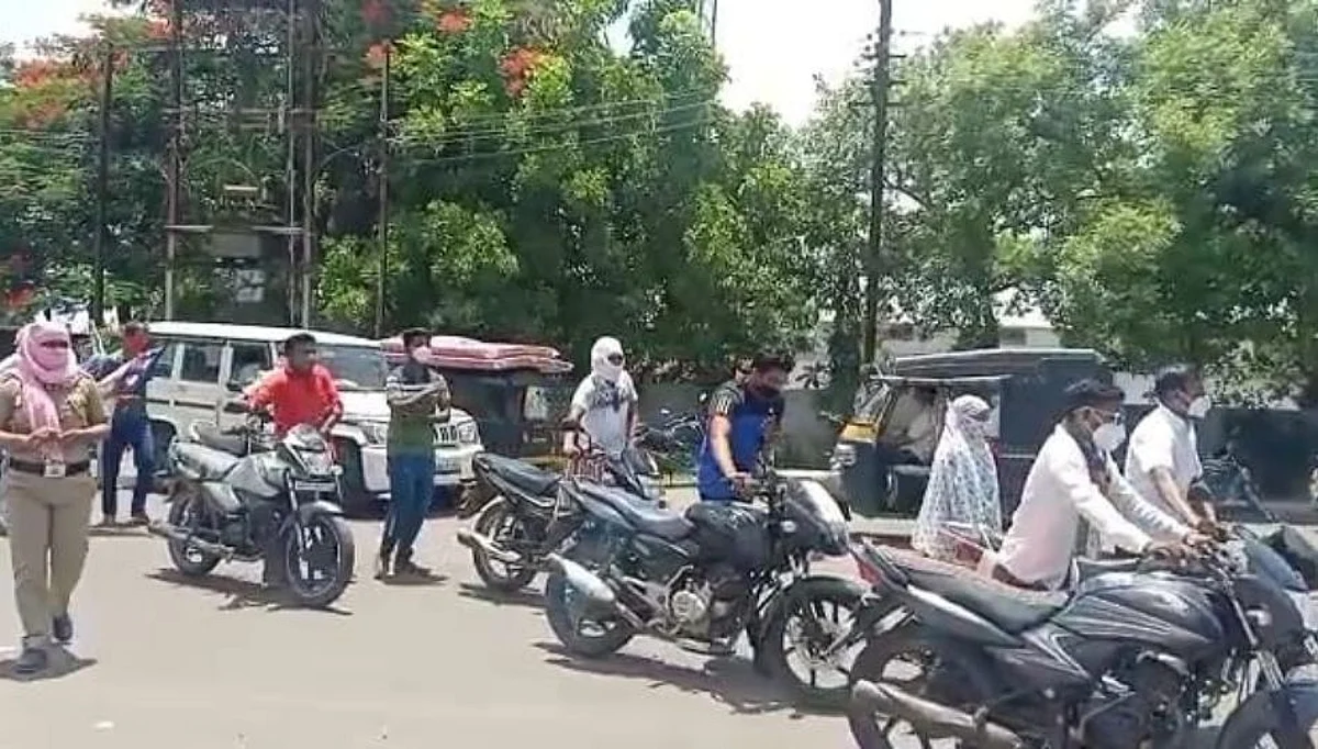 कोरोनाच्या ३ महिन्यांच्या काळात 80 हजार वाहन धारकावर कारवाई