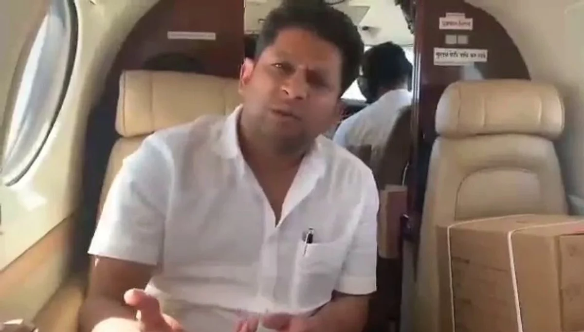 सुजय विखे पाटलांचे आॅपरेशन इंजेक्शन...(पहा व्हिडिओ)