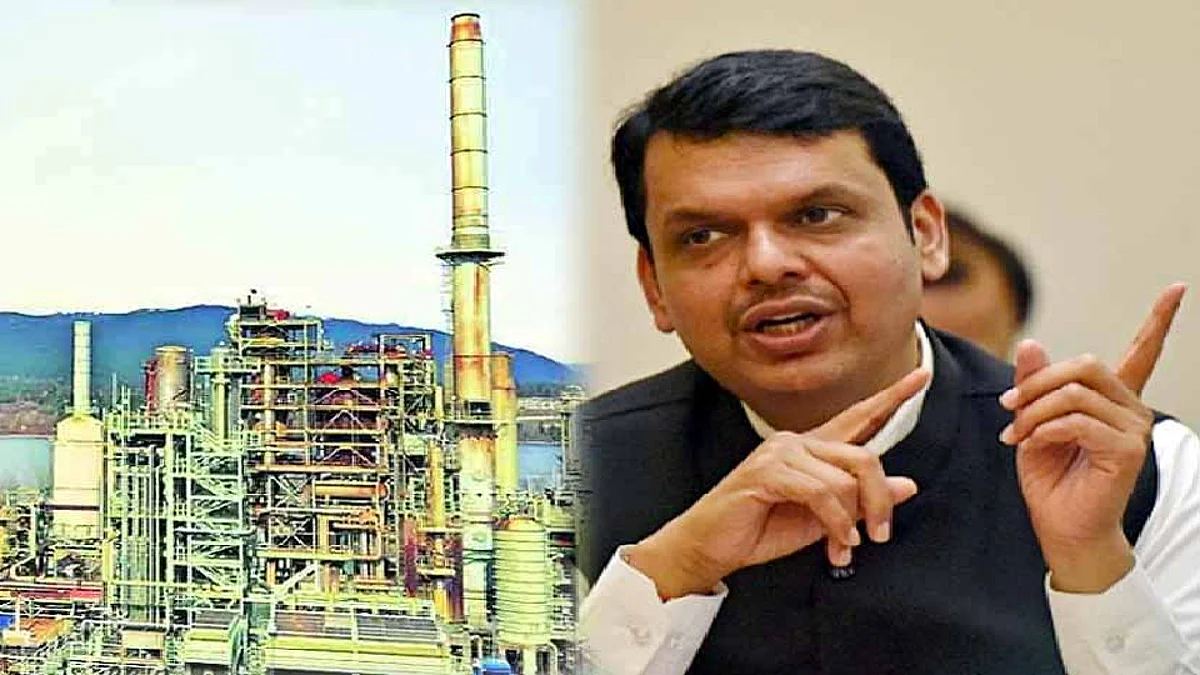 नाणार रिफायनरी प्रकल्प अखेर रायगड जिल्ह्यात
