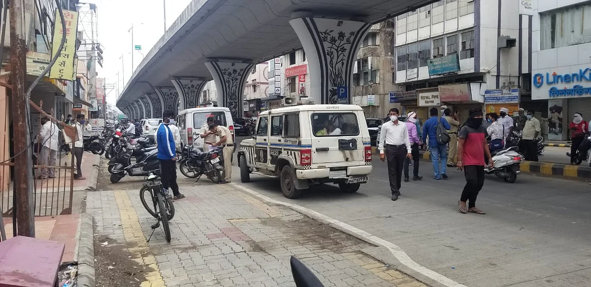 शहरात भर दिवसा लुटमारीचा प्रयत्न; सहकार भुवन समोरील घटना