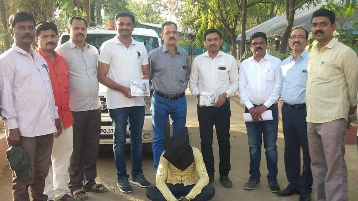 सासवडजवळ 2 पिस्तुल आणि चार काडतुसांसह एकजण ताब्यात