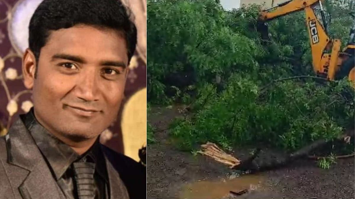 धुळ्यात पूर्व मौसमी पावसाचा बळी! वादळी वाऱ्याने झाड अंगावर पडून एकाचा