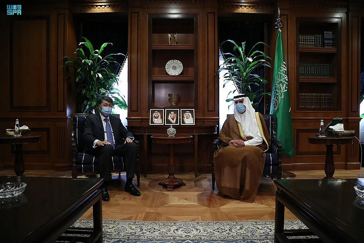 "الجبير" يستقبل سفير كازاخستان لدى المملكة