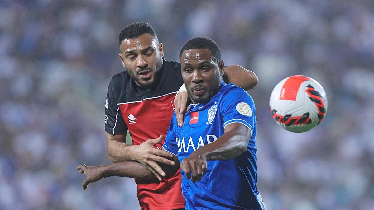 مهاجم الهلال "إيغالو": رغم تكتل الرائد الكبير .. حققنا الأهم