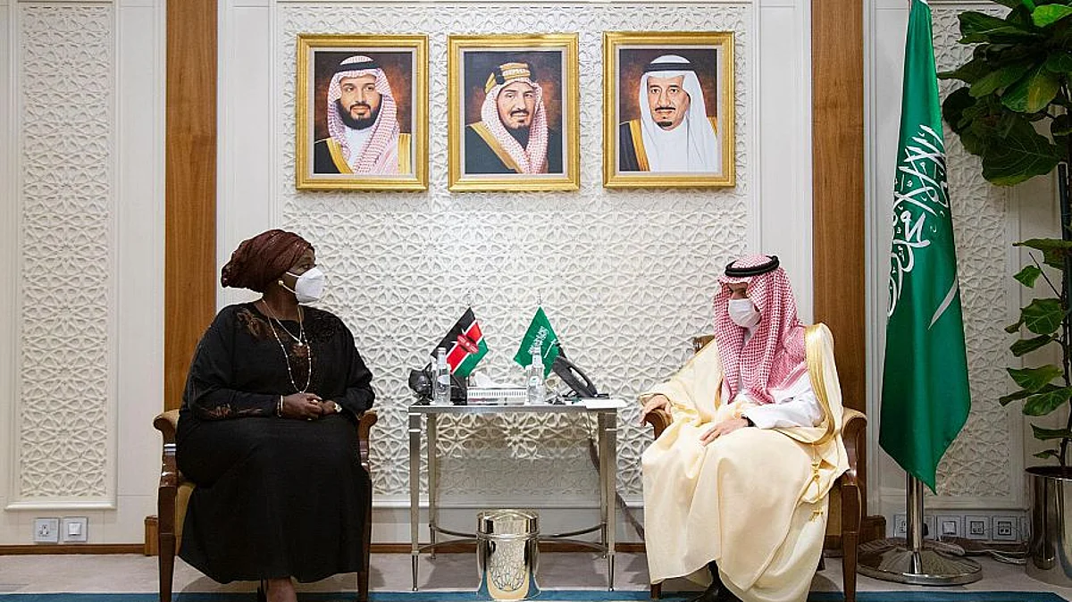 وزير الخارجية يستقبل نظيرته الكينية ويبحثان سبل دعم العلاقات الثنائية