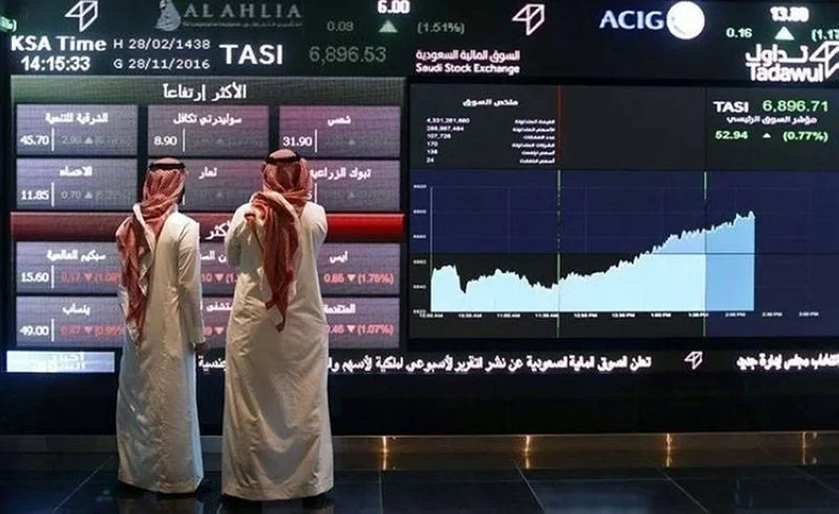 مؤشر "الأسهم السعودية" يغلق مرتفعًا عند 13646.12 نقطة