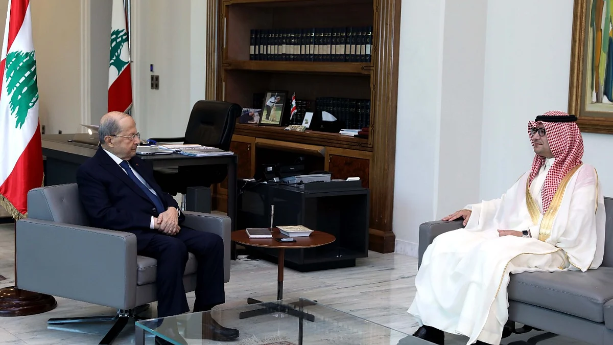 ميشال عون يستقبل سفير المملكة لدى لبنان
