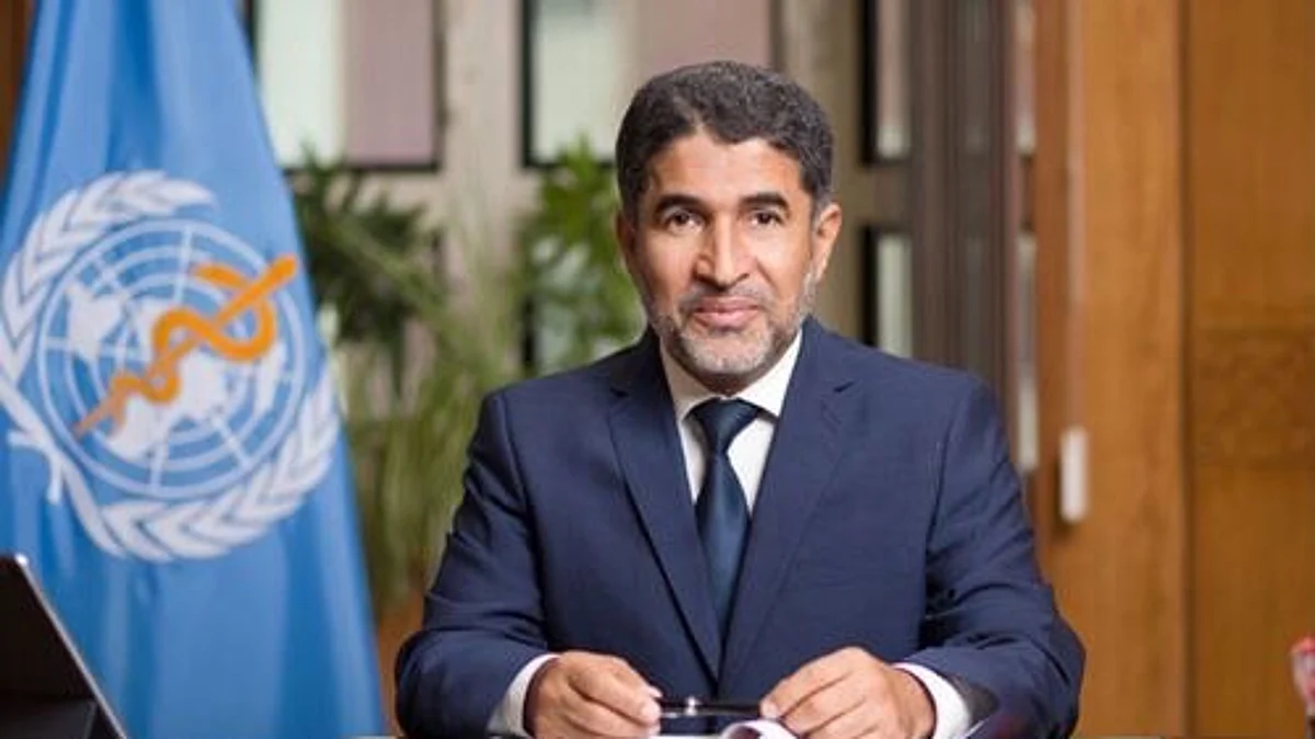 المدير الإقليمي لمنظمة الصحة العالمية لدول شرق المتوسط الدكتور أحمد المنظري