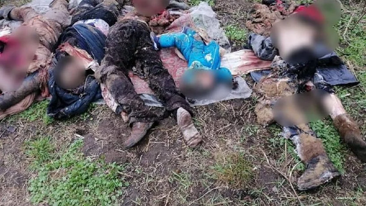 أوكرانيا تعثر على جثث 6 أشخاص أعدموا بالرصاص في قبو شرق كييف