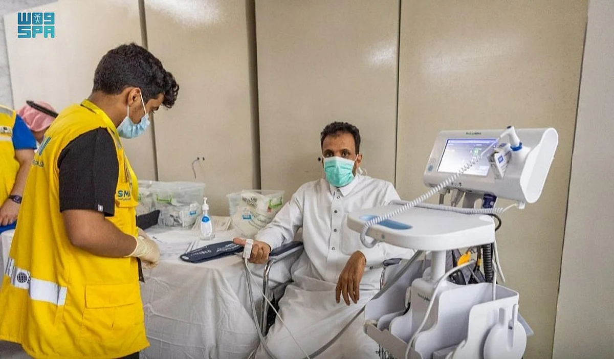 خدماتها منوعة.. 5 عيادات طبية لمتابعة صحة المعتكفين بالحرم