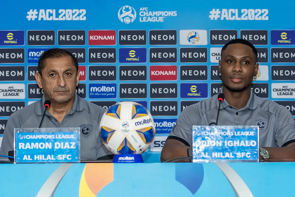 مدرب الهلال "دياز": نحن جاهزون لفرض قوتنا.. "ايغالو": عازمون على تقديم الأفضل