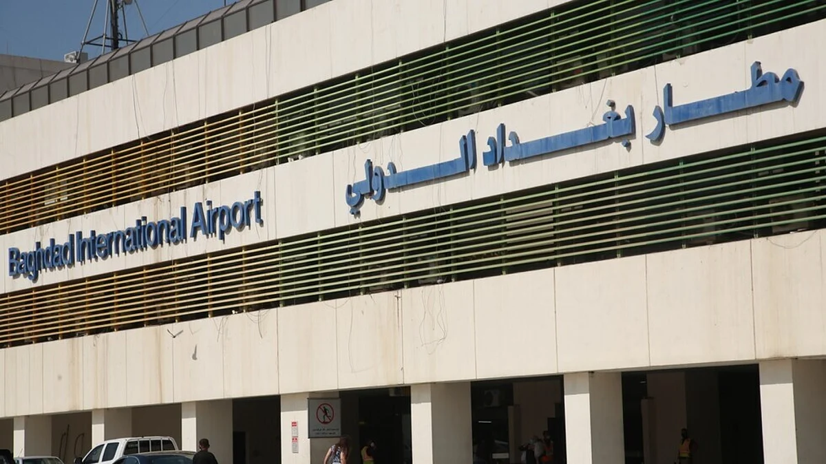 إسقاط طائرة مسيّرة استهدفت قاعدة جوية قرب مطار بغداد الدولي
