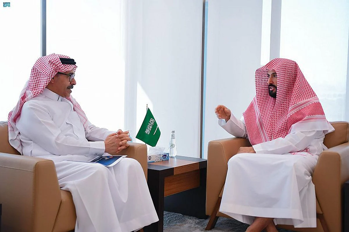 وزير العدل يستقبل الرئيس التنفيذي لشركة نيوم